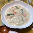 大根と鶏肉の味噌クリーム煮