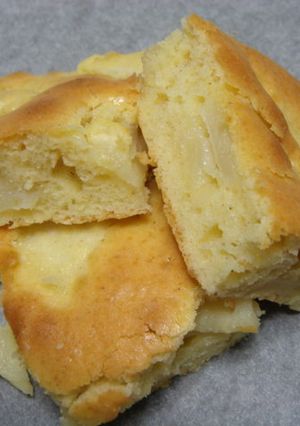 混ぜて焼くだけ簡単りんごケーキ-レシピのメイン写真