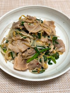 豚肉とニラ味噌炒め-レシピのメイン写真