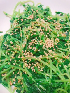 豆苗のナムル-レシピのメイン写真