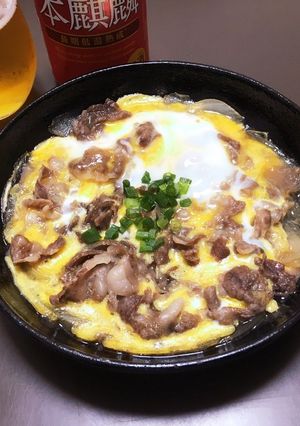 京都のおばんざいで絶品！牛肉の玉子とじ-レシピのメイン写真