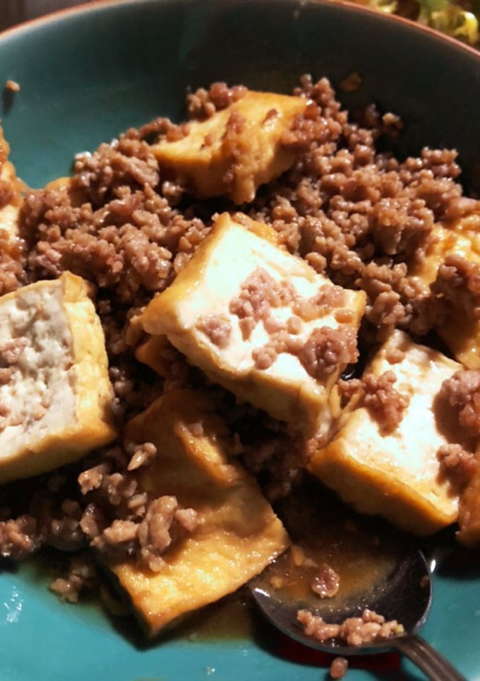 挽肉と厚揚げの甘辛煮★-レシピのメイン写真