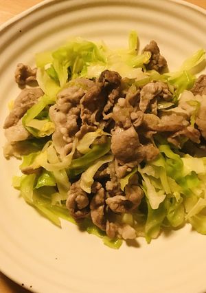 豚肉＆キャベツのアッサリ炒め-レシピのメイン写真