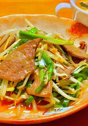 簡単！レバニラ炒め-レシピのメイン写真