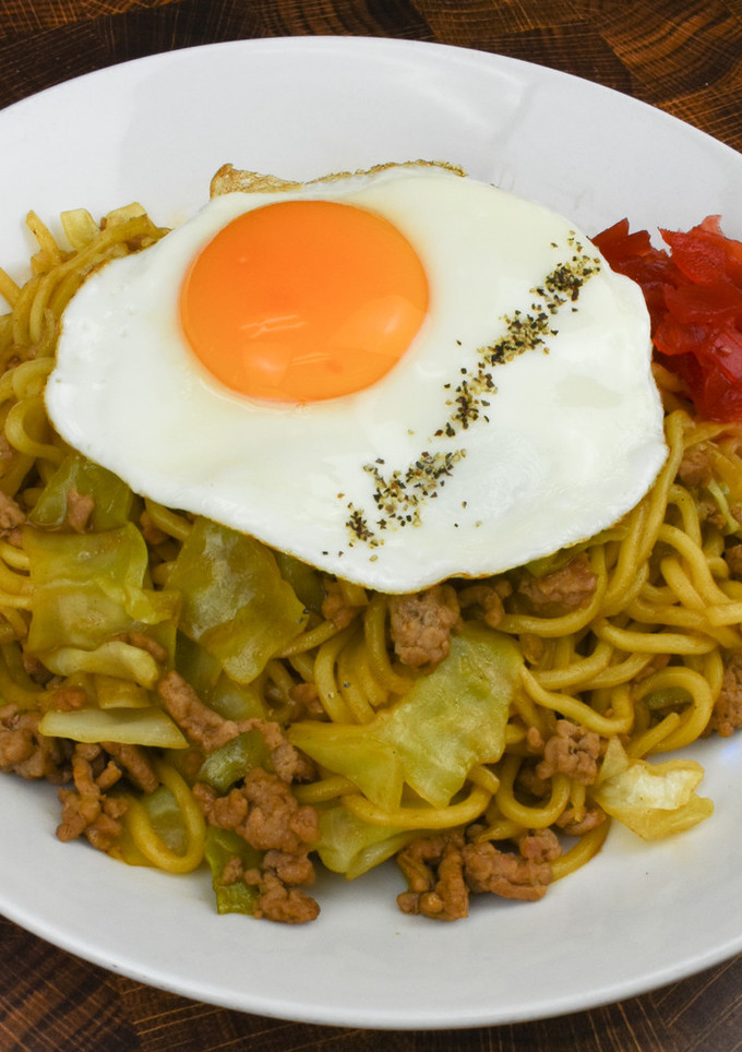 もちもち横手風焼きそば-レシピのメイン写真