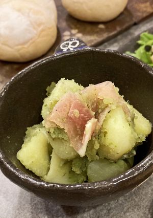 タコとジャガイモのサルサベルディ　☆☆-レシピのメイン写真