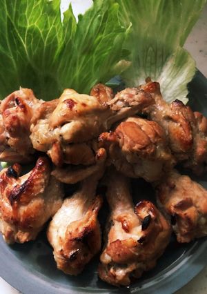 手羽元のグリルチキン　クリスマスに♪-レシピのメイン写真