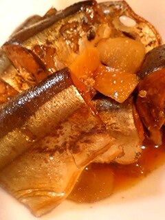 圧力鍋で秋刀魚と生姜の煮付け☆-レシピのメイン写真