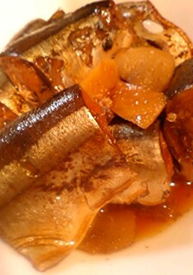 圧力鍋で秋刀魚と生姜の煮付け☆-レシピのメイン写真