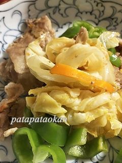 キャベツと豚肉のピリ辛炒め-レシピのメイン写真