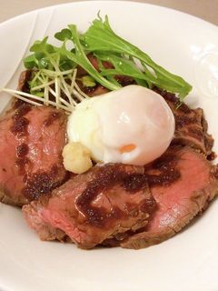 ローストビーフ丼-レシピのメイン写真