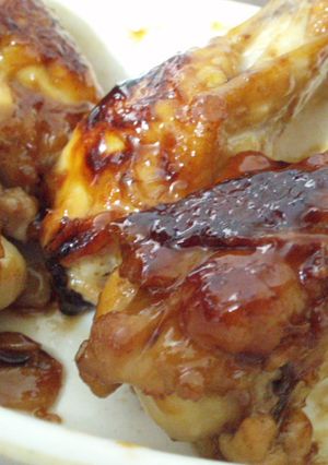 手羽元とにんにくのオイスターソース煮-レシピのメイン写真