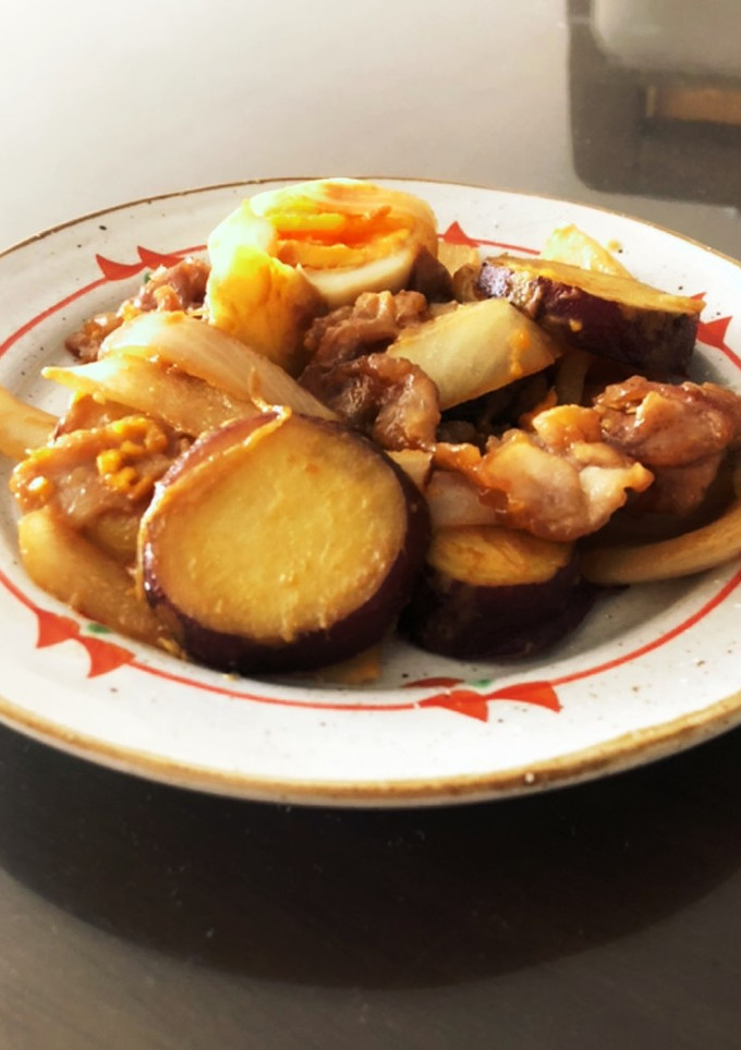芋娘考案！秋の野菜炒め！-レシピのメイン写真