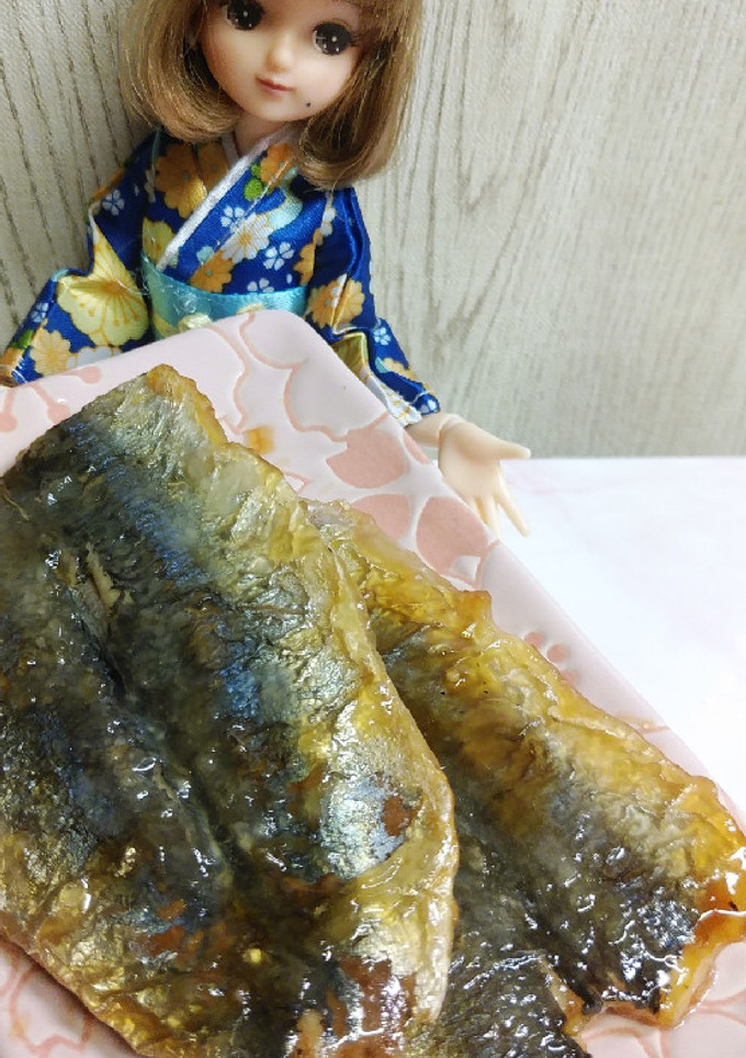 リカちゃん♡うるめいわしの蒲焼き風ꕤ˖*-レシピのメイン写真