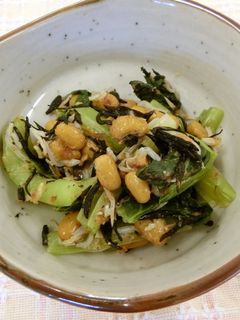 小松菜の納豆和え-レシピのメイン写真