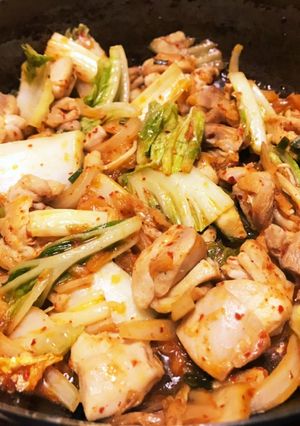 鶏キムチ-レシピのメイン写真