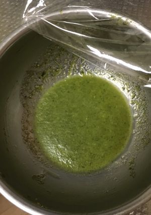 マカダミアナッツで！手作りバジルソース-レシピのメイン写真