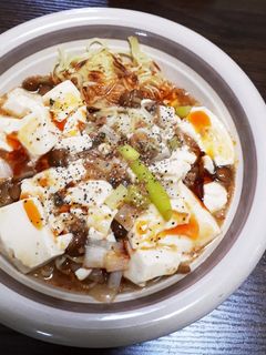 なめこ麻婆豆腐あんかけ焼そば-レシピのメイン写真