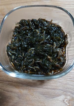 ちりめんじゃこと海苔の佃煮。-レシピのメイン写真