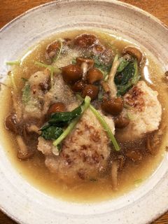 鶏つくねのみぞれ煮-レシピのメイン写真