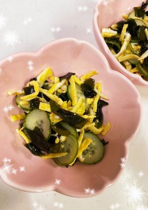超簡単！きゅうりの酢の物！-レシピのメイン写真
