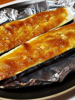 ナスの甘味噌バター焼き-レシピのメイン写真