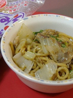 つけてみそかけてみそのサバ焼きそば-レシピのメイン写真
