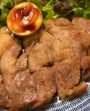 夜に焼くだけ！簡単豚チャーシュー