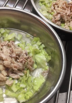 骨スープコラーゲン 優しい愛犬ご飯-レシピのメイン写真