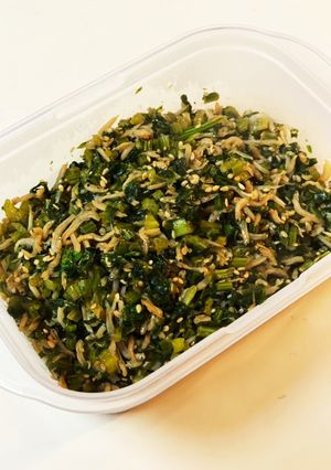 【10分で完成】小魚とかぶの葉のふりかけ-レシピのメイン写真