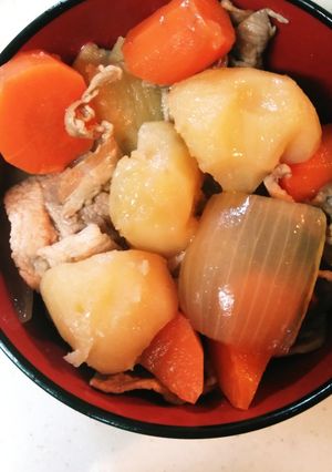 ささっと肉じゃが〜-レシピのメイン写真