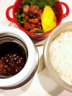 カレー弁当(キーマカレー)-レシピのメイン写真