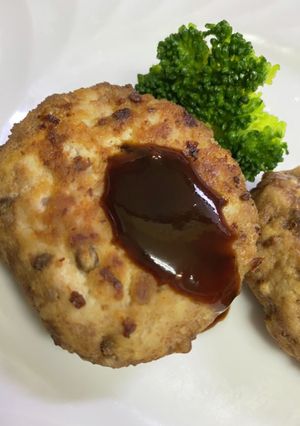 ダイシモチハンバーグ-レシピのメイン写真