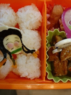 ねづこサンタのキャラ弁 鬼滅の刀-レシピのメイン写真