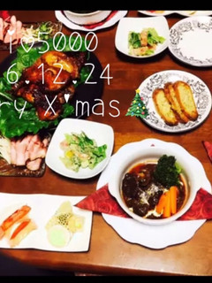 2016年 クリスマス パーティ料理-レシピのメイン写真
