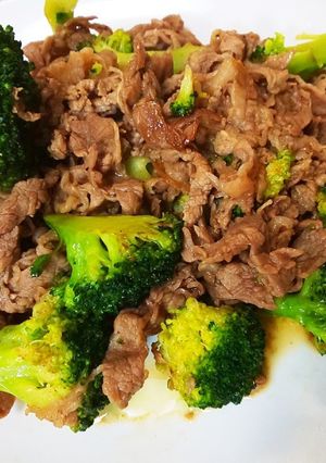 牛肉とブロッコリーのオイスター炒め-レシピのメイン写真