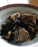 電気圧力鍋でサバ缶 ・大豆のひじき煮