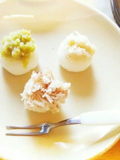 煮豆のお団子-レシピのメイン写真