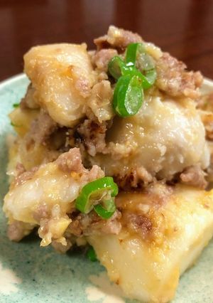 時短・10分でできる！里芋の肉みそ炒め-レシピのメイン写真