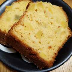 รูปของ さつまいもとりんごのパウンドケーキ