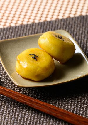 おからパウダーでさつまいものいももち風-レシピのメイン写真