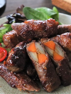 肉巻きごぼう-レシピのメイン写真