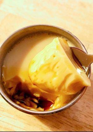 炊飯器で簡単うずら豆乳プリン-レシピのメイン写真