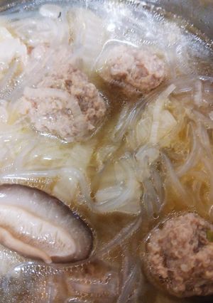 肉団子と白菜のスープ-レシピのメイン写真