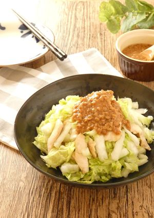 白菜としょう油鶏のサラダ-レシピのメイン写真