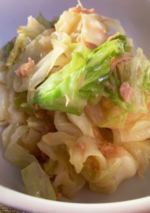 簡単！キャベツとシーチキンの煮物-レシピのメイン写真