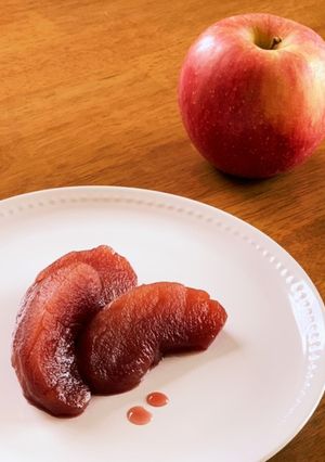 りんごの赤ワイン煮-レシピのメイン写真