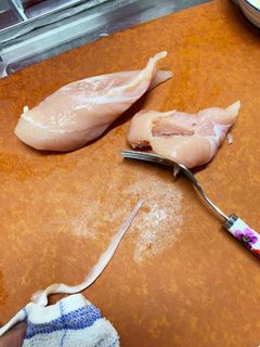 超簡単!鶏ささみの筋の取り方-レシピのメイン写真