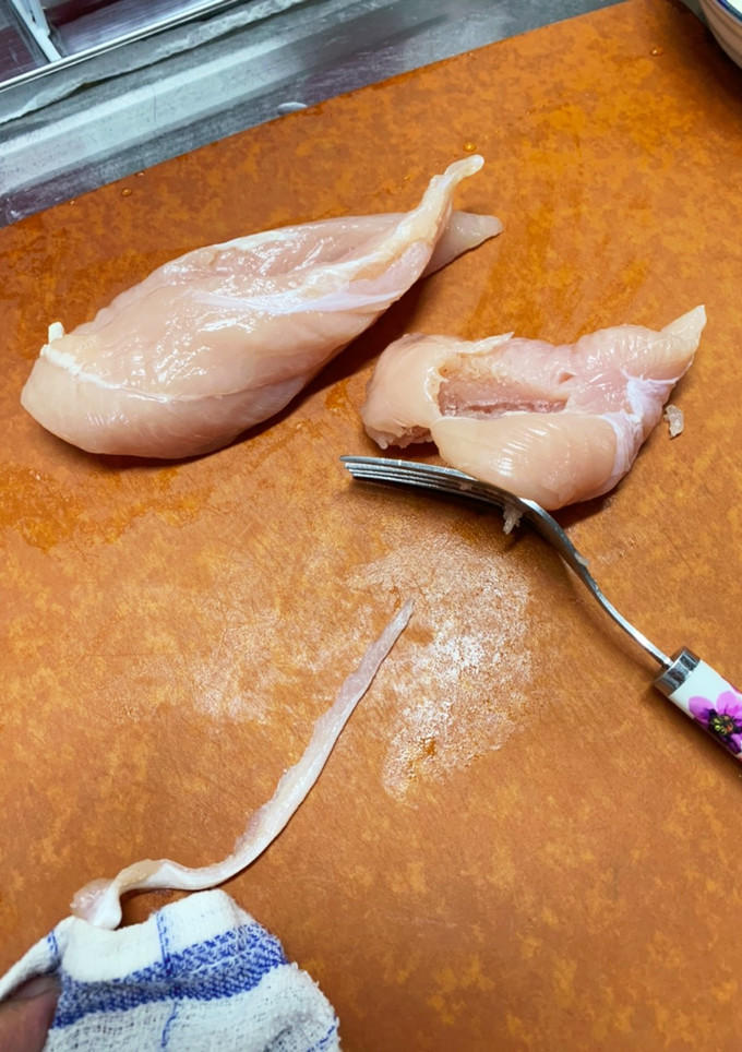 超簡単！鶏ささみの筋の取り方-レシピのメイン写真