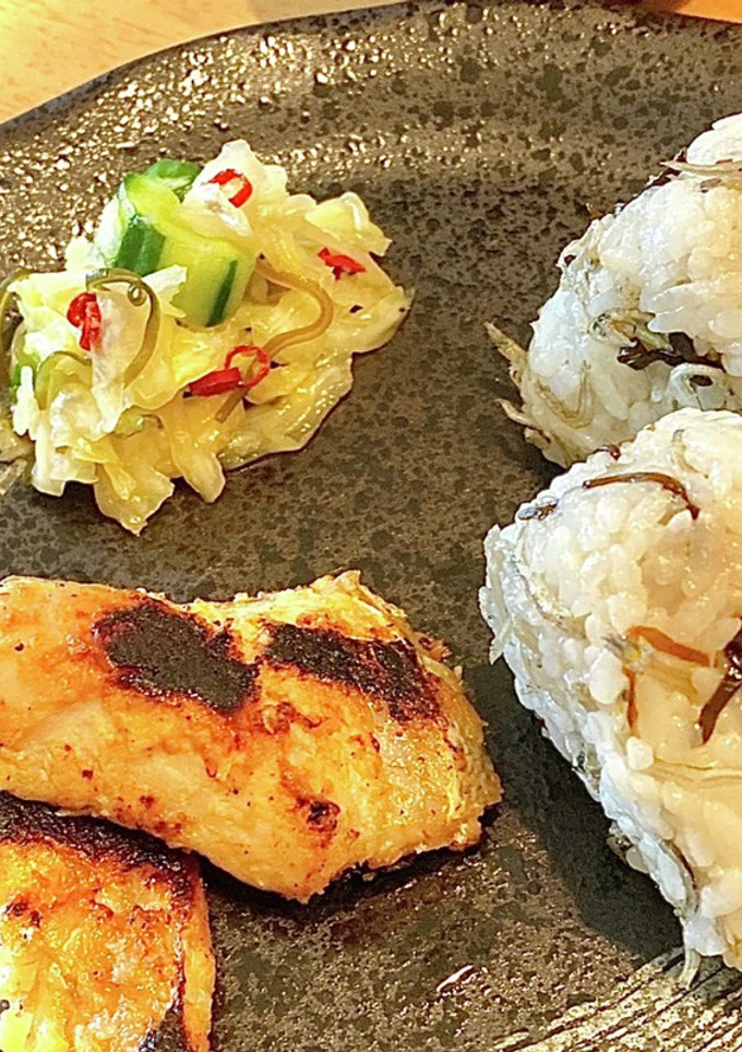 中華おにぎりの昼ごはん　タロの弁当番外編-レシピのメイン写真